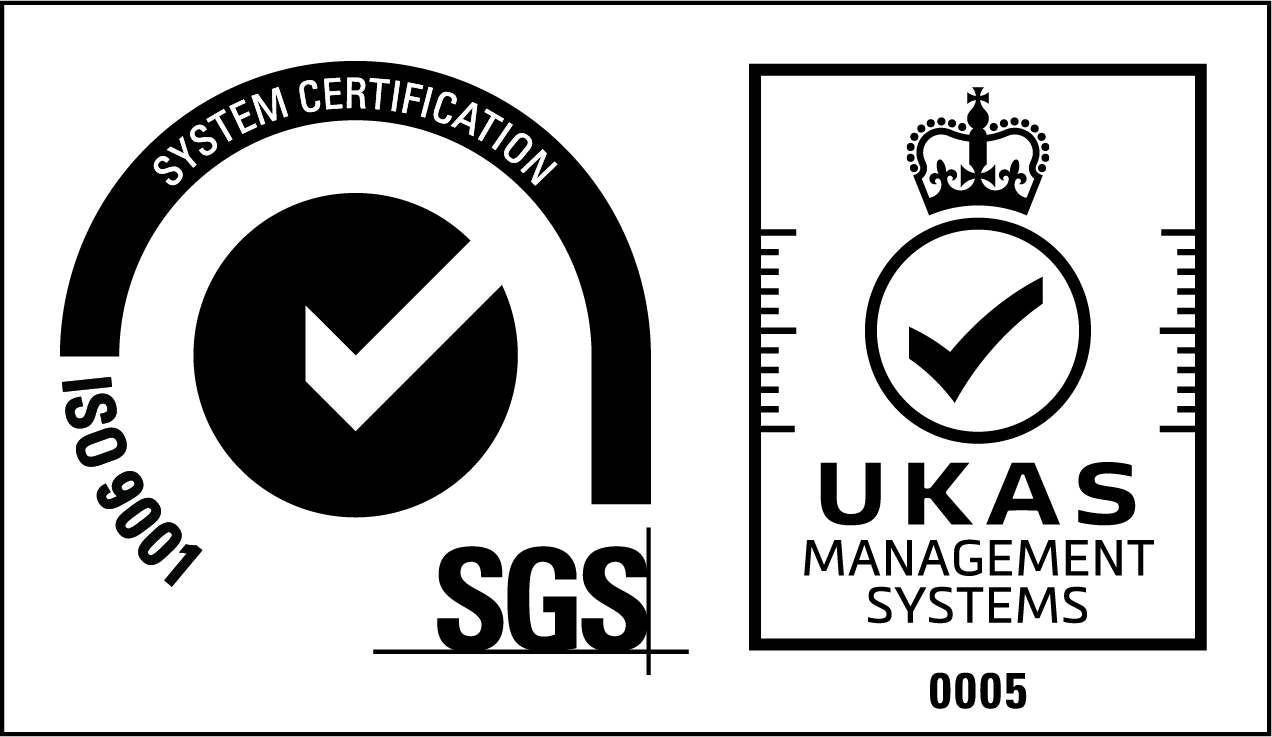 SGS ISO 9001 UKAS Certified